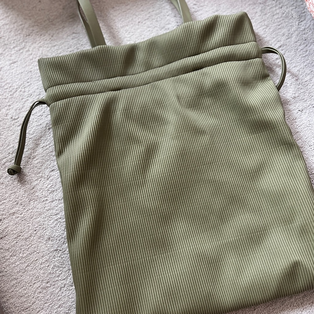 Oak + Fort Olive Green Tote Bag
